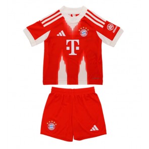 Bayern Munich Hjemmebanetrøje Børn 2025-26 Kortærmet (+ Korte bukser)